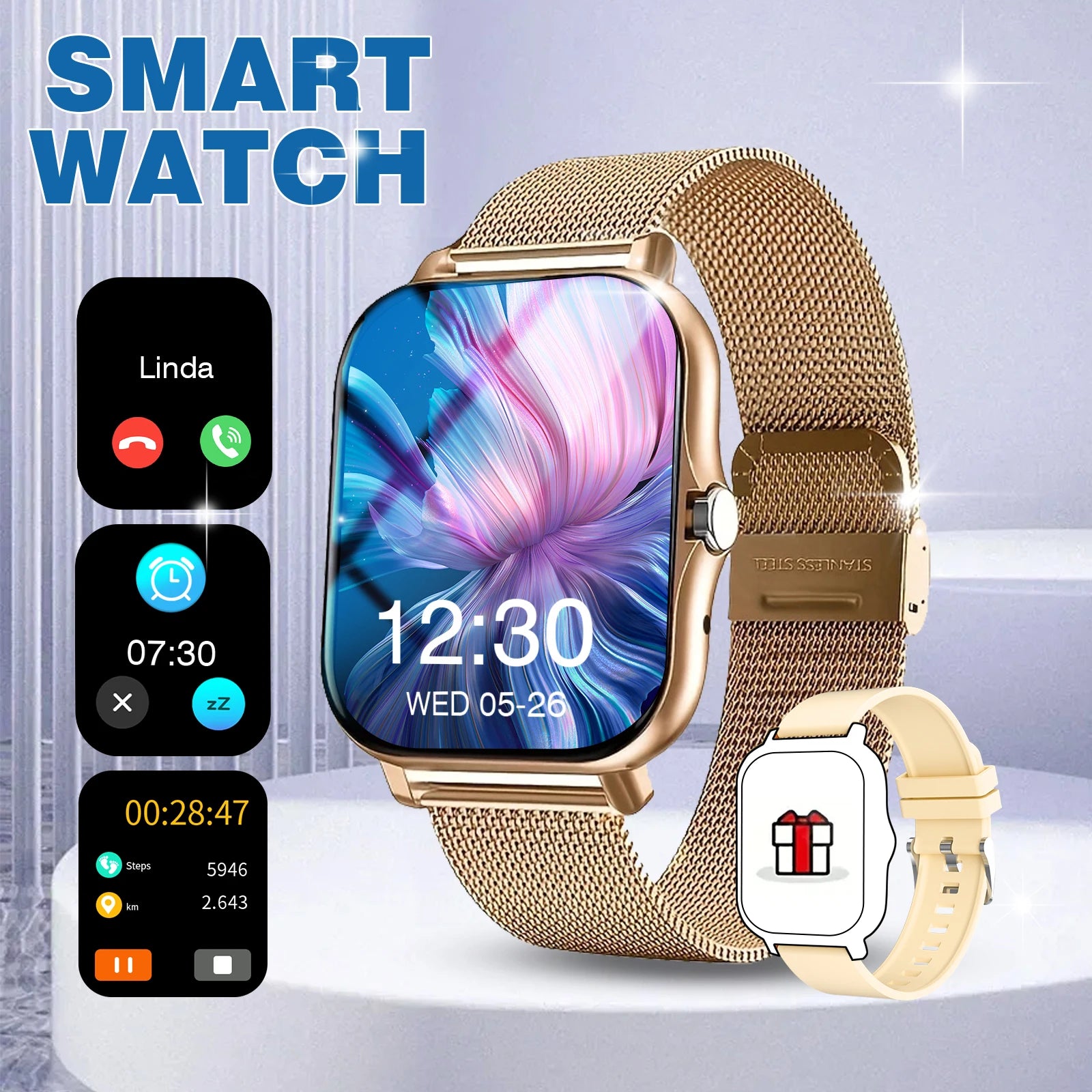 Xiaomi Redmi Watch 5 Active — Ecrã AMOLED 2.07'', GPS, 5ATM e 20 Dias de Bateria