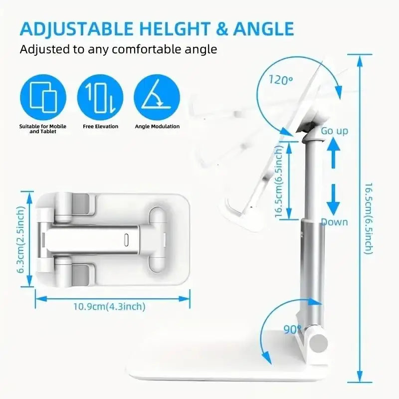 Suporte Dobrável Universal para Telefónico e Tablet — Secretária e Mesa