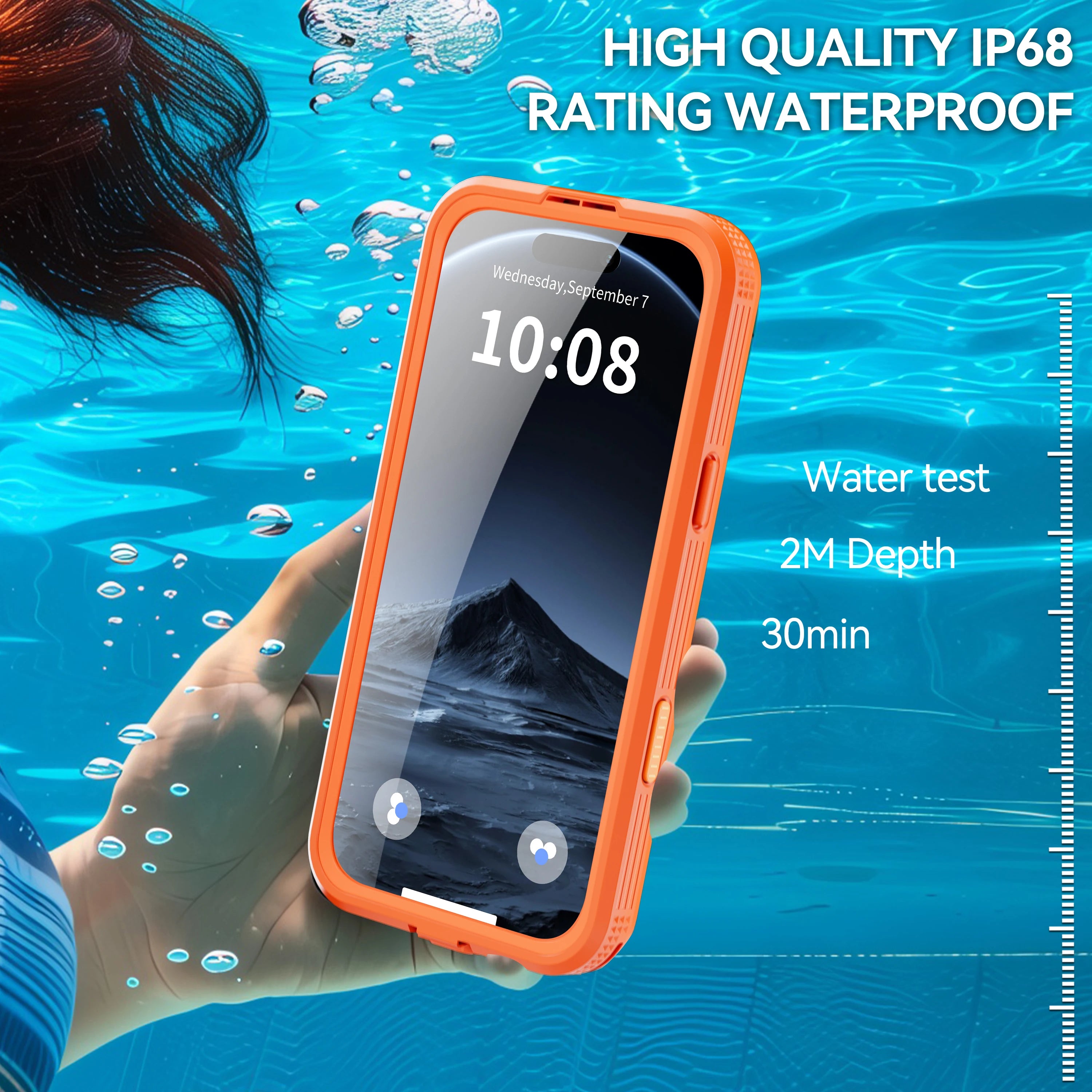 Capa Impermeável IP68 Magnética Shellbox para iPhone 17
