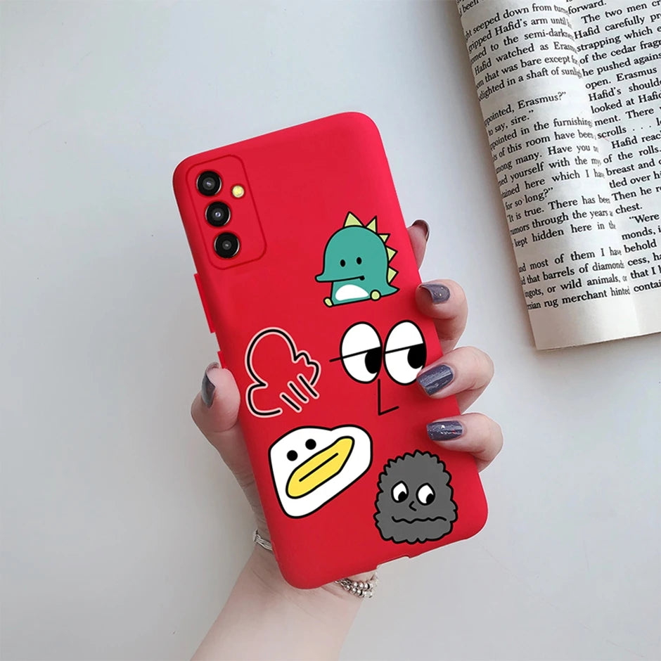 Capa Silicone para Samsung Galaxy M13 M23 M33 M53