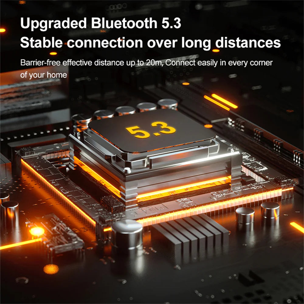 Coluna Bluetooth 20W À Prova de Água — Subwoofer, Iluminação RGB e Bateria 1000mAh