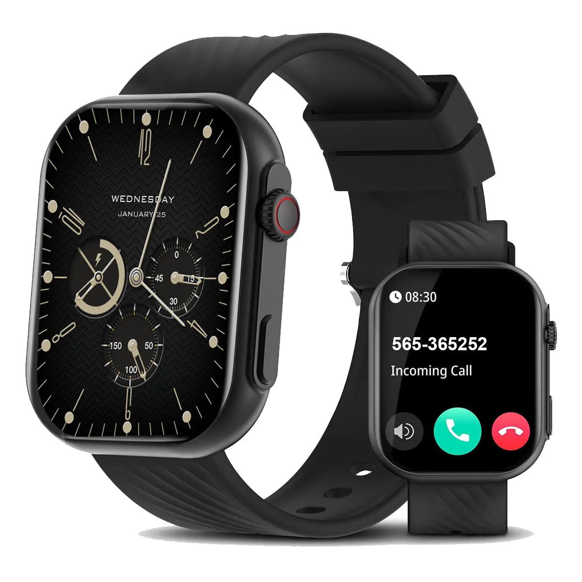 Smartwatch 2.01'' com GPS Integrado, IP68 e 100+ Modos Desportivos