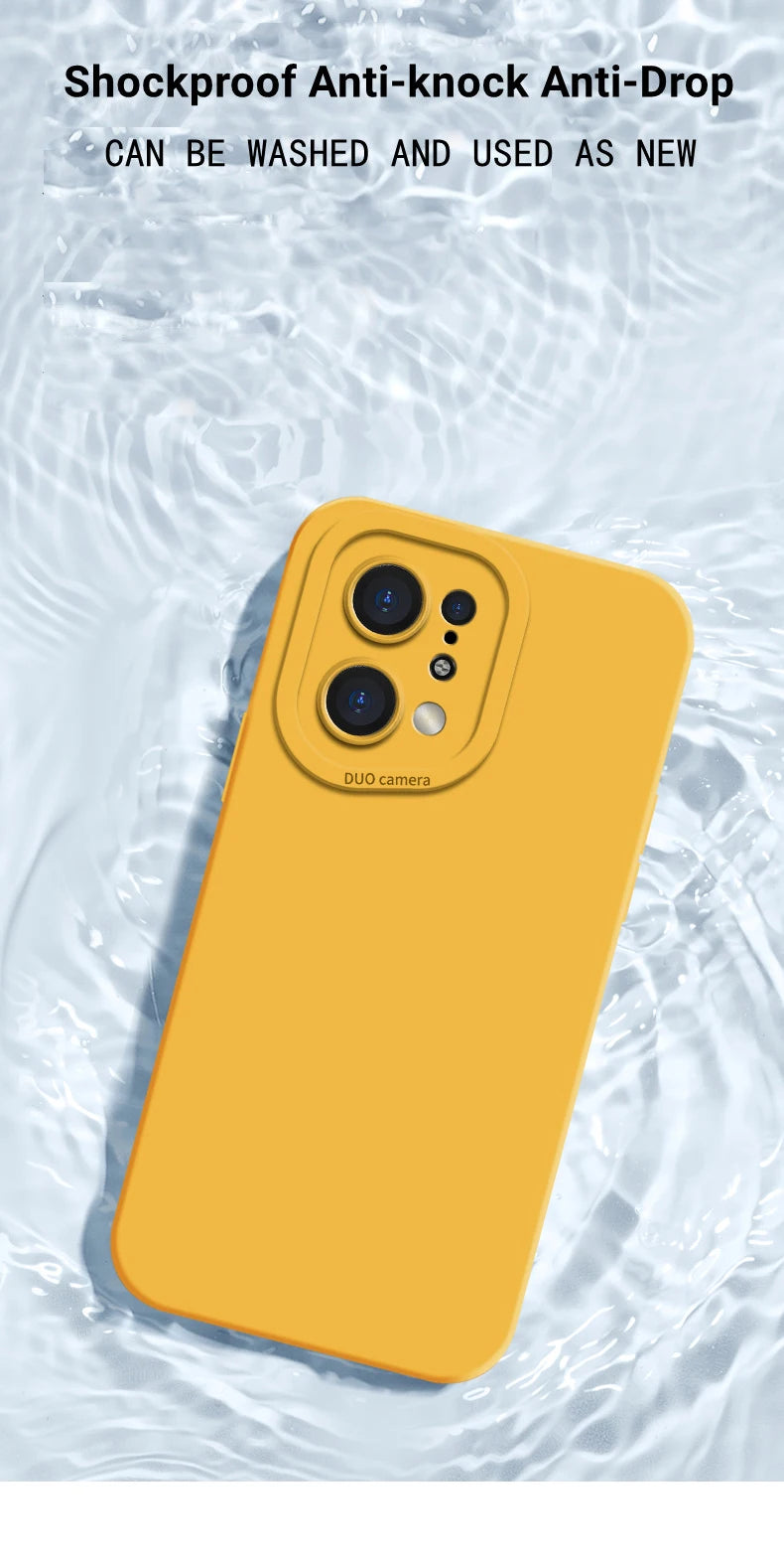 Fashion Lens Protection Liquid Silicone Phone Case for OPPO Find X5 X6 X7 Pro X3 Lite Built-in Fluff Shockproof Soft Cover Shell