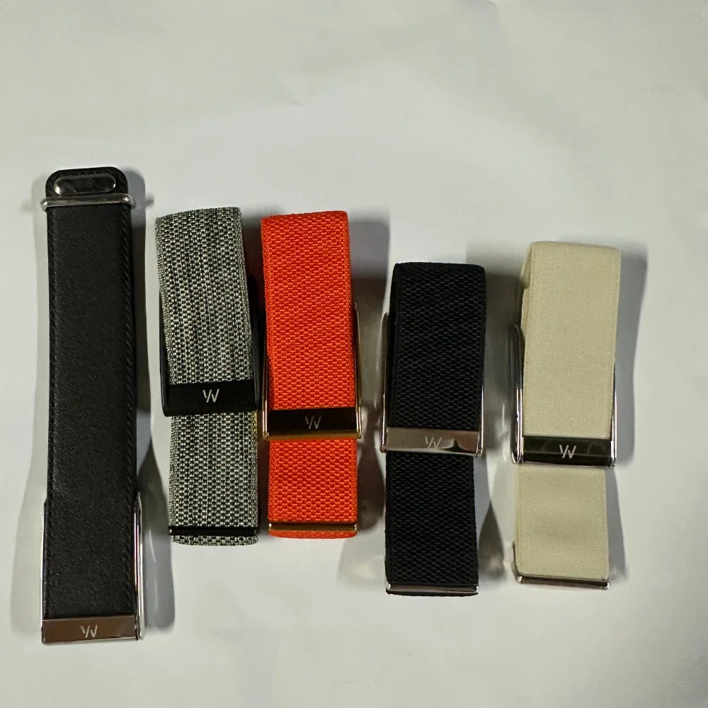 Bracelete Metal para Whoop 5.0 — Preto, Prata ou Dourado