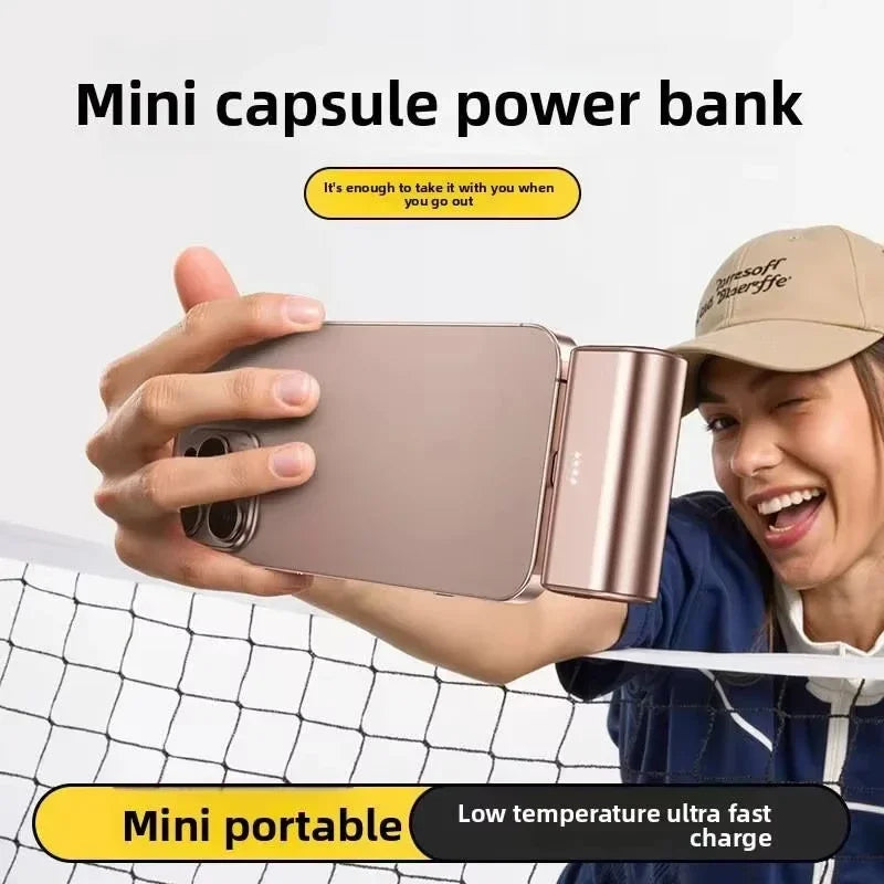 Power Bank Mini Lenovo 22.5W Carregamento Rápido