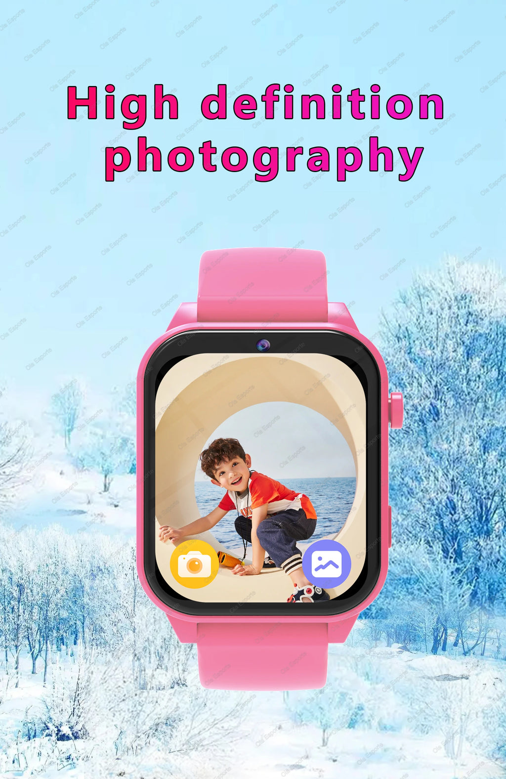 Smartwatch Infantil 2025 com 100+ Jogos — Ecrã HD, Música, Iluminação e Presente para Rapazes e Raparigas