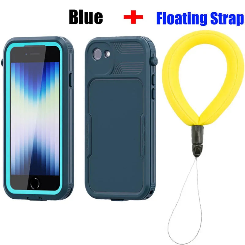Capa Impermeável IP68 para iPhone SE e iPhone 7/8