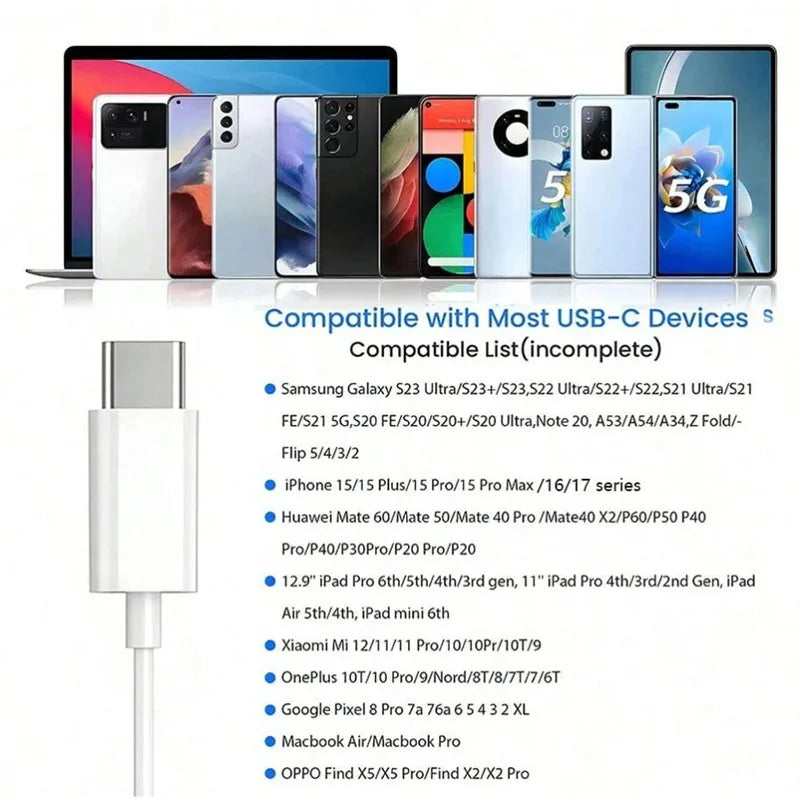 Auriculares USB-C com Cancelamento de Ruído para iPhone 15/16 e Android