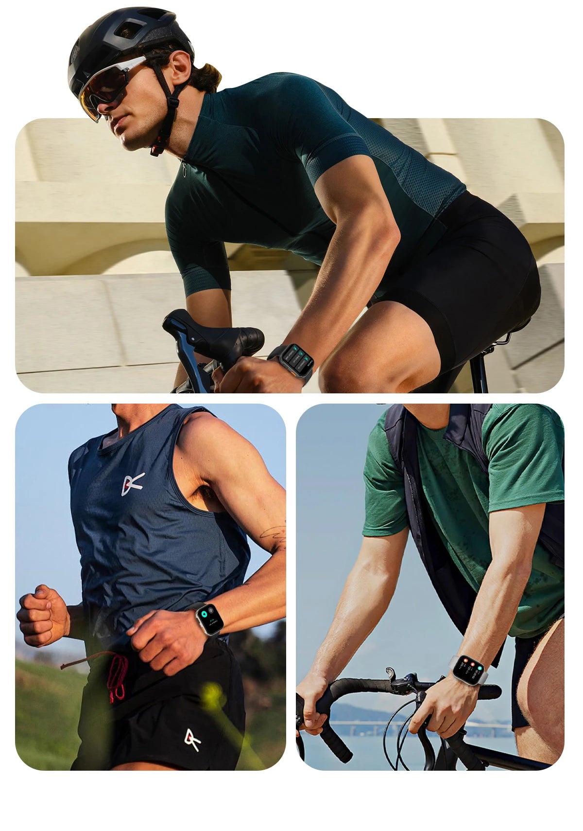 Smartwatch 2026 AMOLED 2.04'' — 1000mAh, 100+ Modos Desportivos, Chamadas Bluetooth e 3ATM