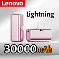 Power Bank Mini Lenovo 22.5W Carregamento Rápido