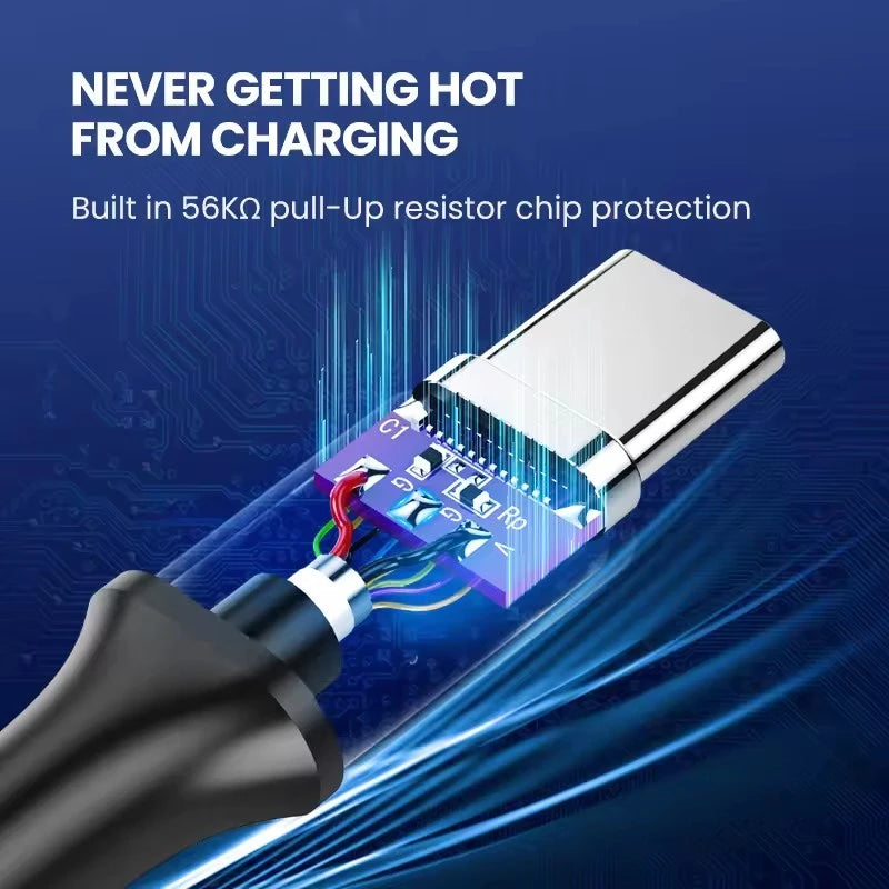 Cabo USB-A para USB-C 3.2 Gen2 10Gbps 60W — Para SSD e Disco Externo