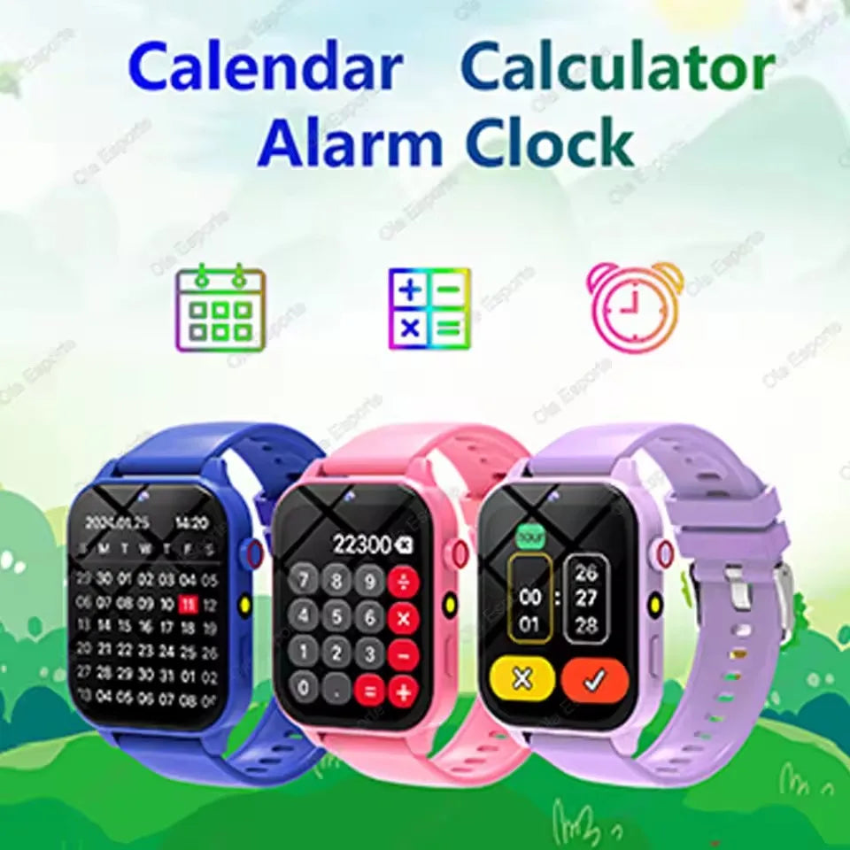 Smartwatch Infantil 2025 com 100+ Jogos — Ecrã HD, Música, Iluminação e Presente para Rapazes e Raparigas