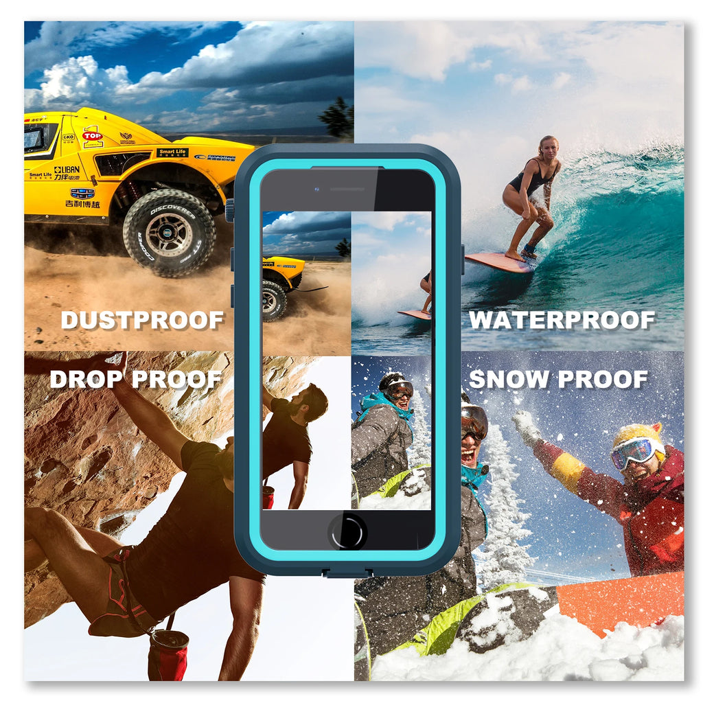 Capa Impermeável IP68 para iPhone SE e iPhone 7/8