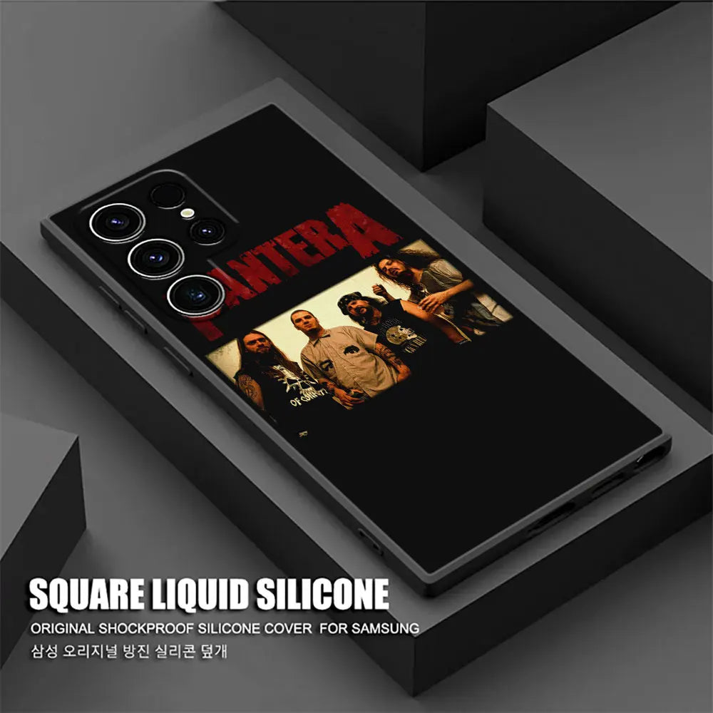 Capa Dimebag Pantera Rock Band para Samsung Galaxy S Series