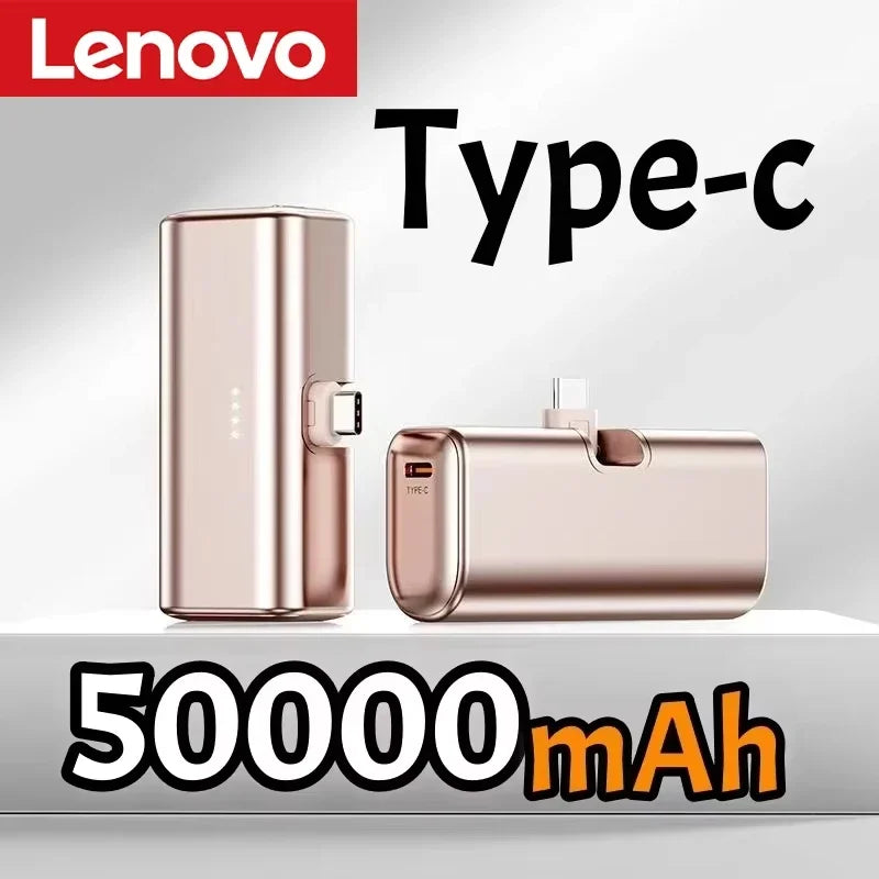 Power Bank Mini Lenovo 22.5W Carregamento Rápido