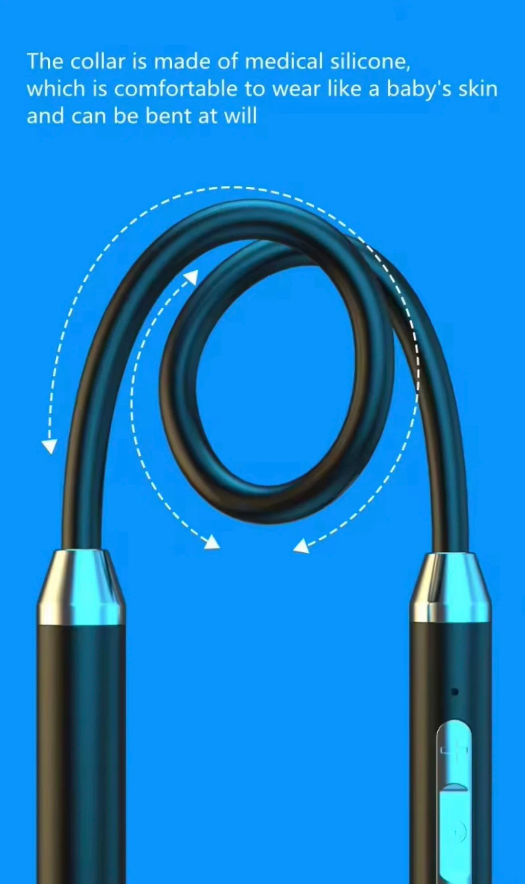 Auriculares Bluetooth Neckband Desportivos com Display LED