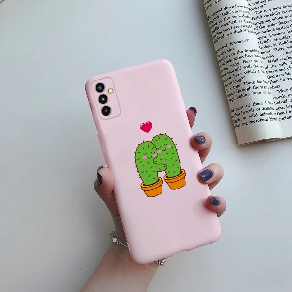 Capa Silicone para Samsung Galaxy M13 M23 M33 M53