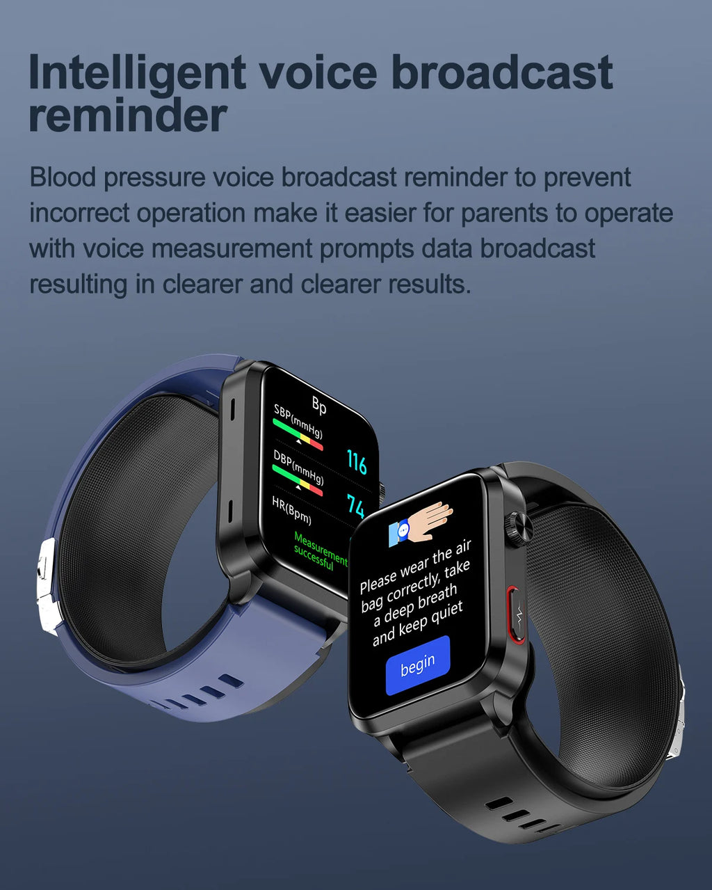 Smartwatch Masculino Quadrado AMOLED — Chamadas Bluetooth, Saúde Completa e Design Premium