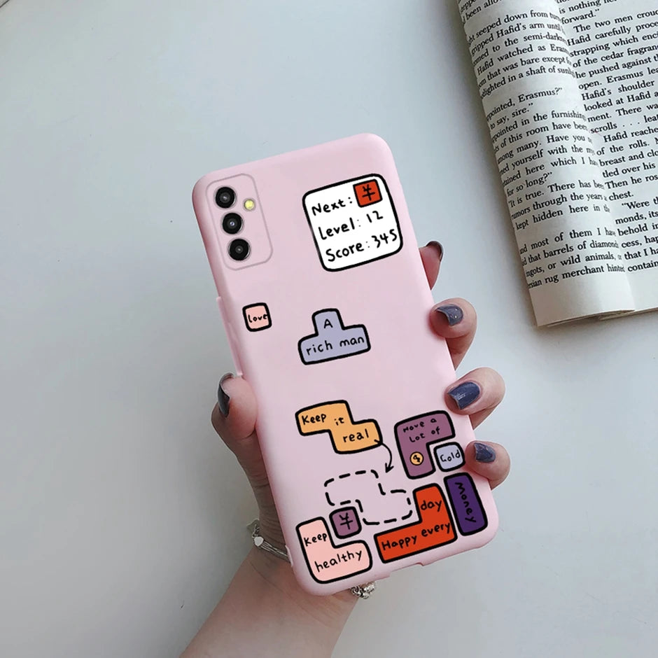 Capa Silicone para Samsung Galaxy M13 M23 M33 M53