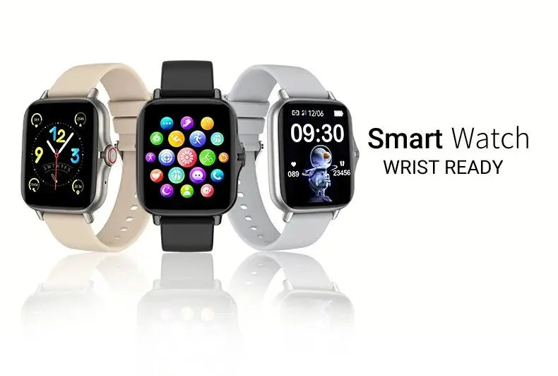 Smartwatch Bluetooth 1.44'' com Monitor de Saúde, Oxigénio e Pressão