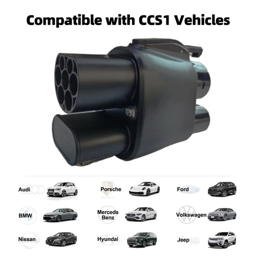 Adaptador de Carregamento Elétrico CCS2 para CCS1 250A 250KW