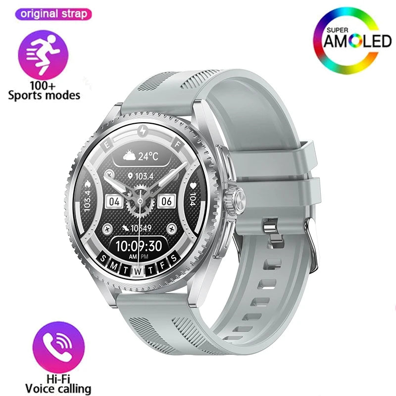 Smartwatch 2026 — NFC, GPS, Bússola, Altitude e Monitorização de Saúde Completa