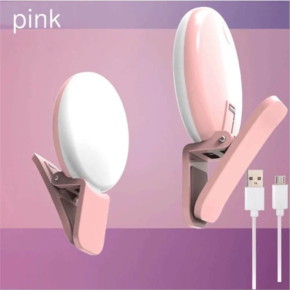 Luz LED Selfie Fill Light — Anel de Luz para Fotografia e Vídeo Universal