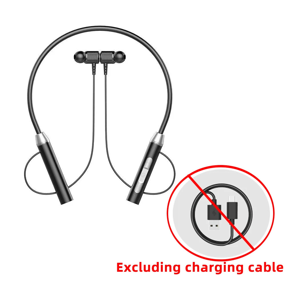 Auriculares Bluetooth Neckband Desportivos com Display LED