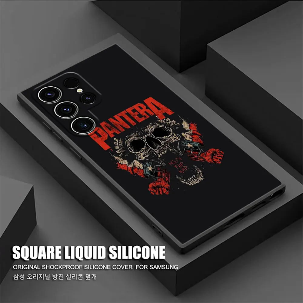 Capa Dimebag Pantera Rock Band para Samsung Galaxy S Series