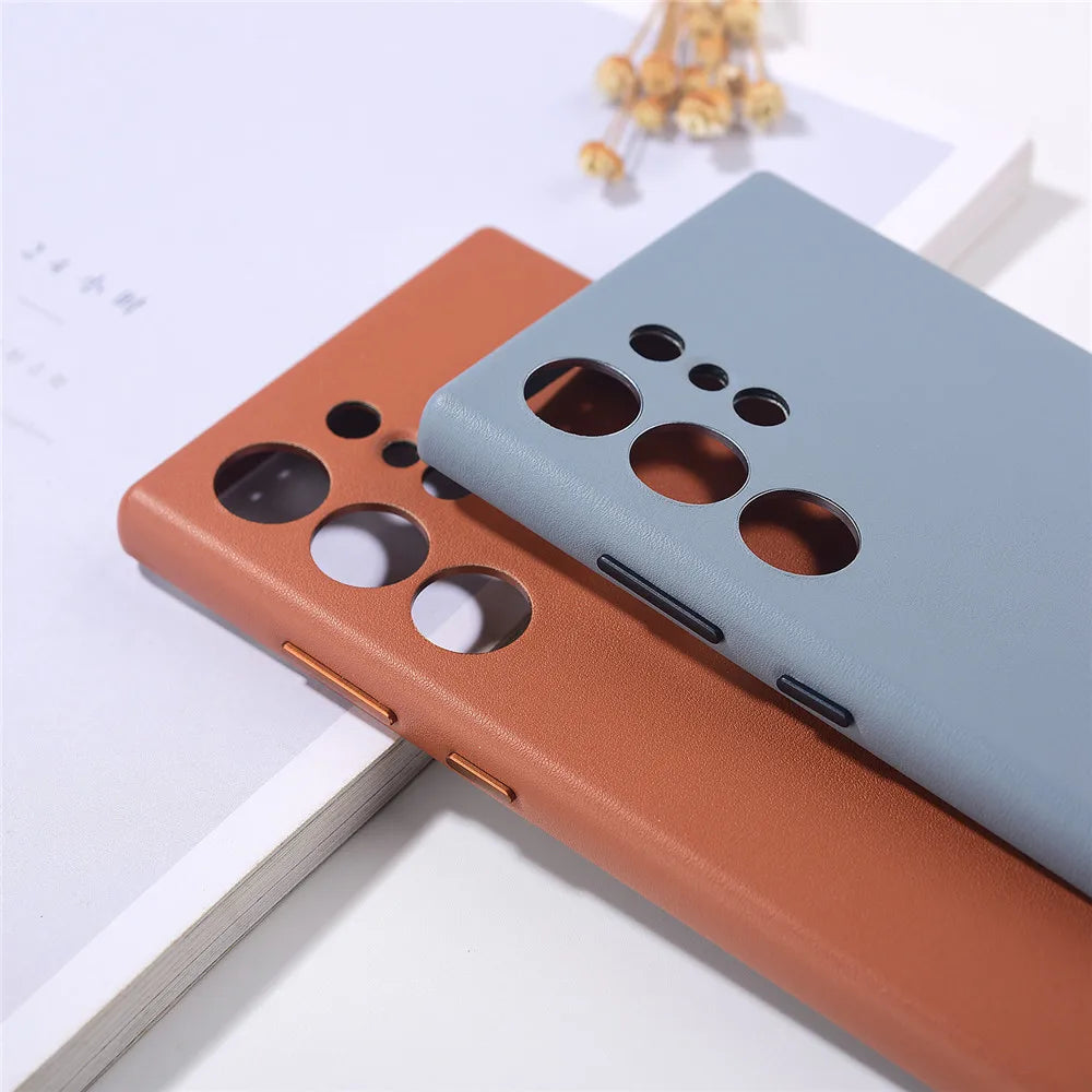 Capa Couro MagSafe para Samsung Galaxy S Series