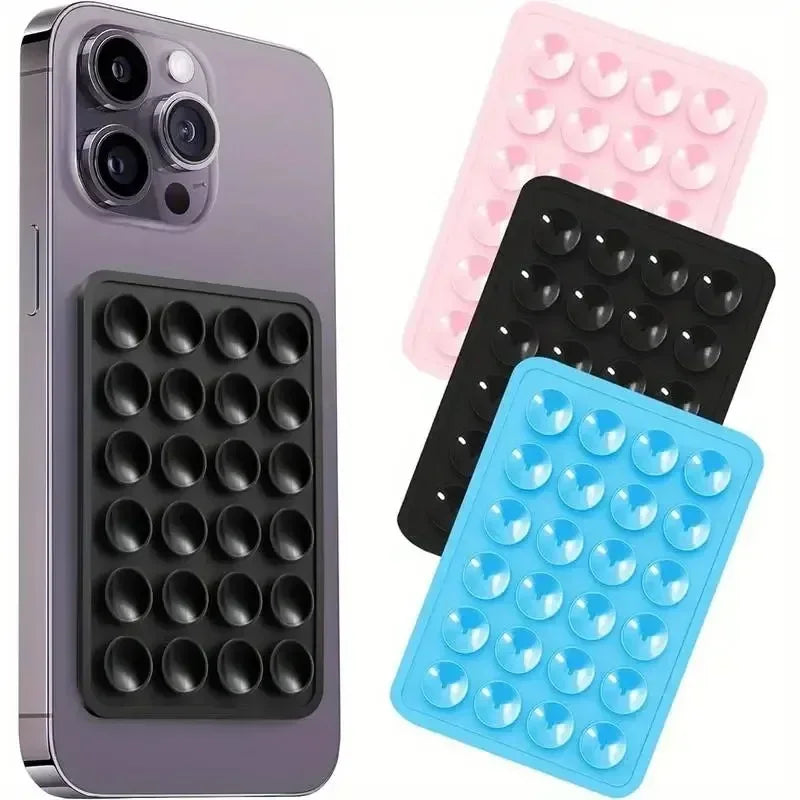 Suporte de Silicone com Ventósa para Telefónico — Multifuncional