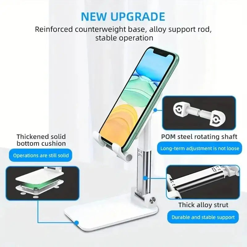 Suporte Dobrável Universal para Telefónico e Tablet — Secretária e Mesa