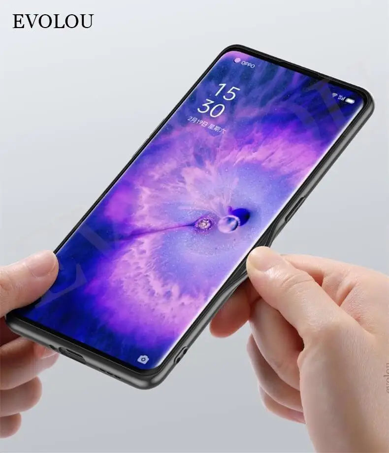 For Oppo Find X5 Pro Case Luxury Sheepskin Leather Silicone Shockproof Bumper Cover for OPPO Find X5 X3 Lite X3Neo x7ultra Shell