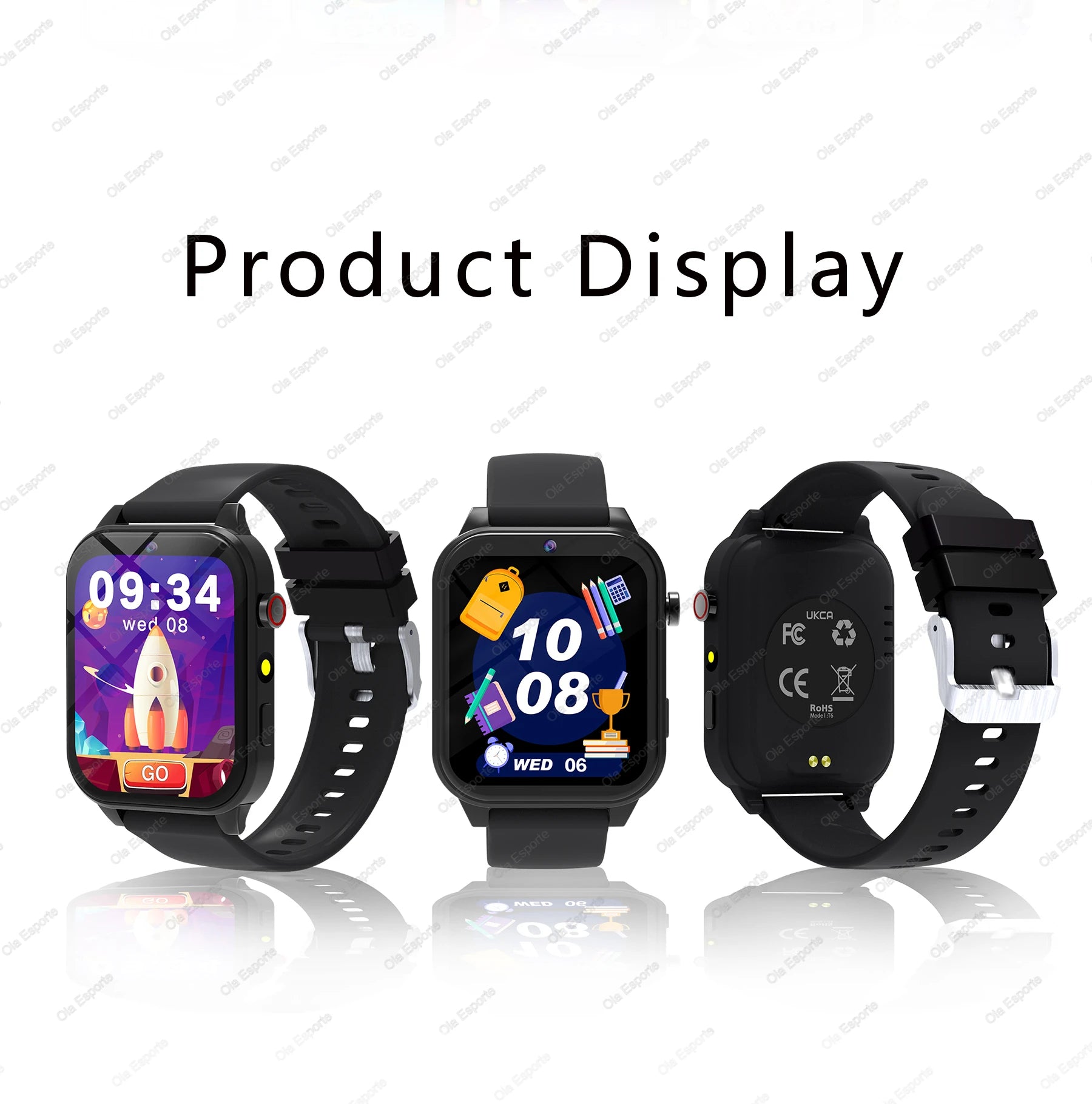 Smartwatch Infantil 2025 com 100+ Jogos — Ecrã HD, Música, Iluminação e Presente para Rapazes e Raparigas