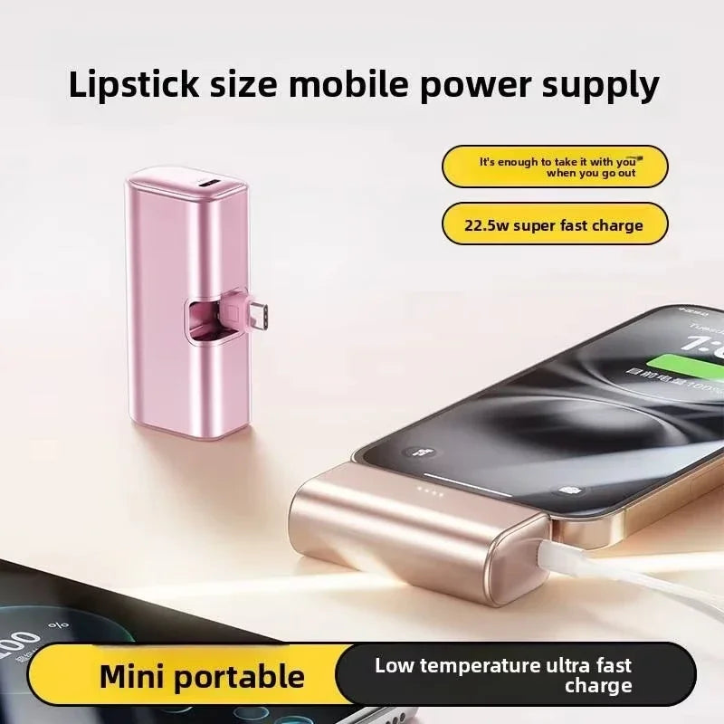 Power Bank Mini Lenovo 22.5W Carregamento Rápido