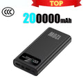 Power Bank Lenovo 120W Alta Capacidade com Display Digital e 4 Interfaces