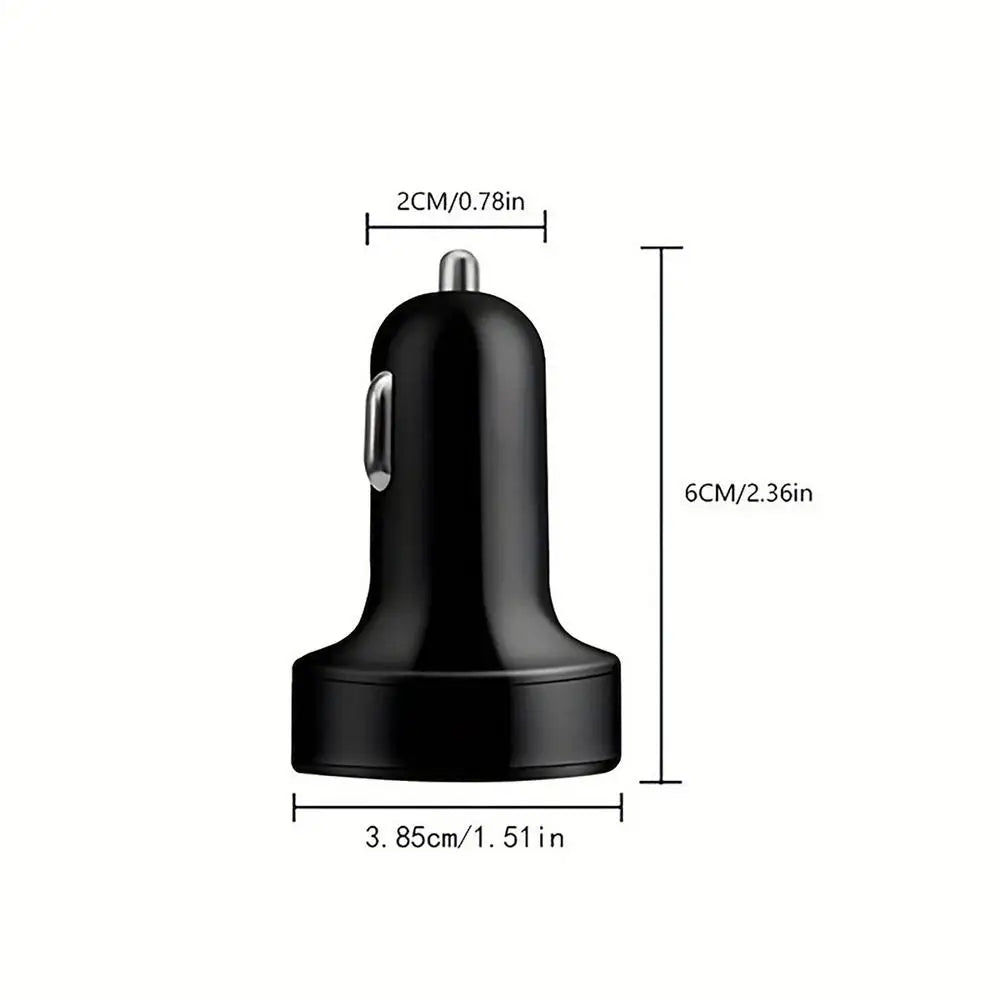 Carregador de Carro 4 Portas USB com Quick Charge 3.0 e PD