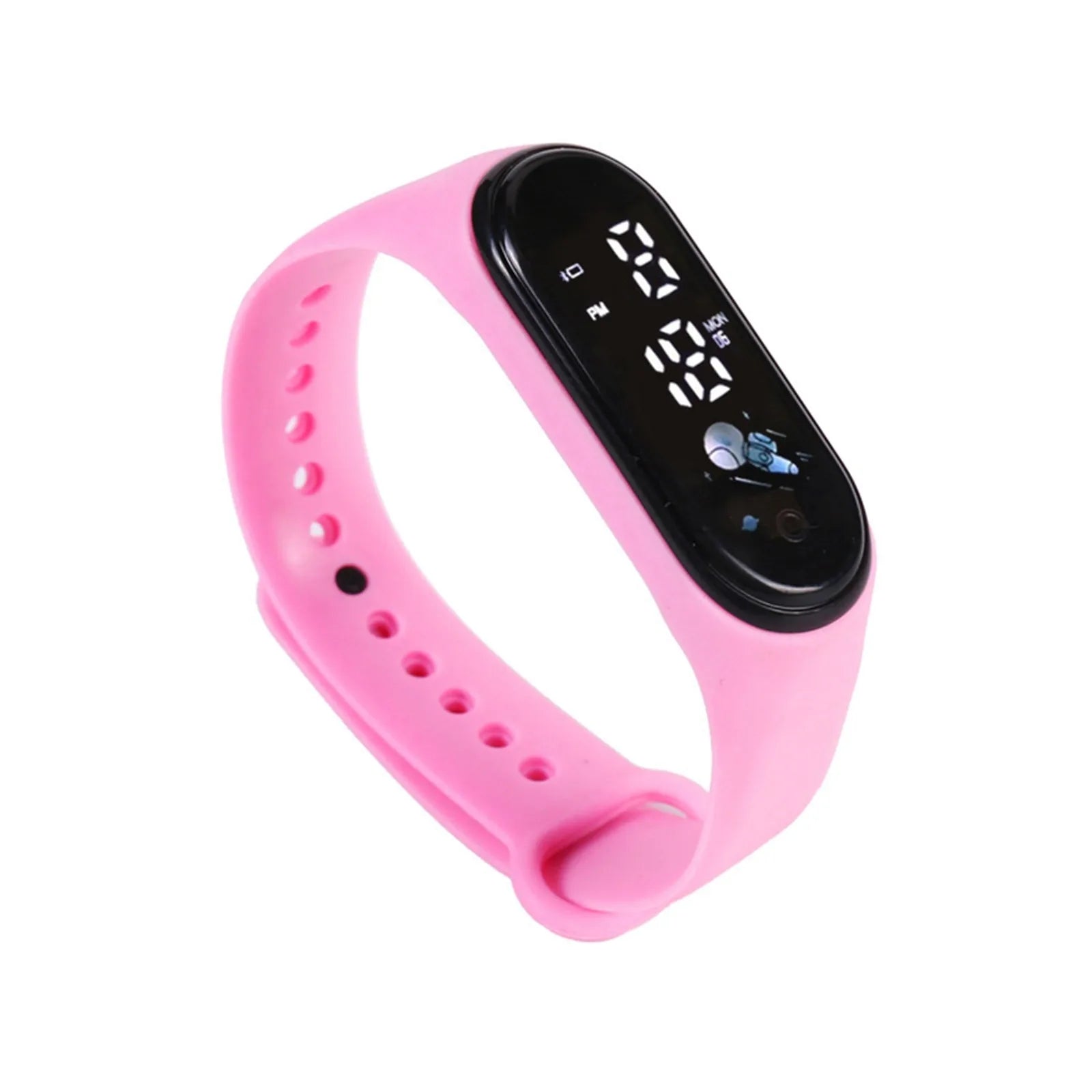 Smartwatch Kawaii para Crianças — Resistente à Água, Desporto e Digital para Rapazes e Raparigas