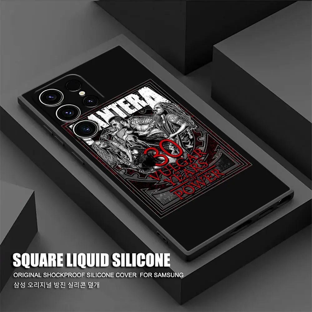Capa Dimebag Pantera Rock Band para Samsung Galaxy S Series
