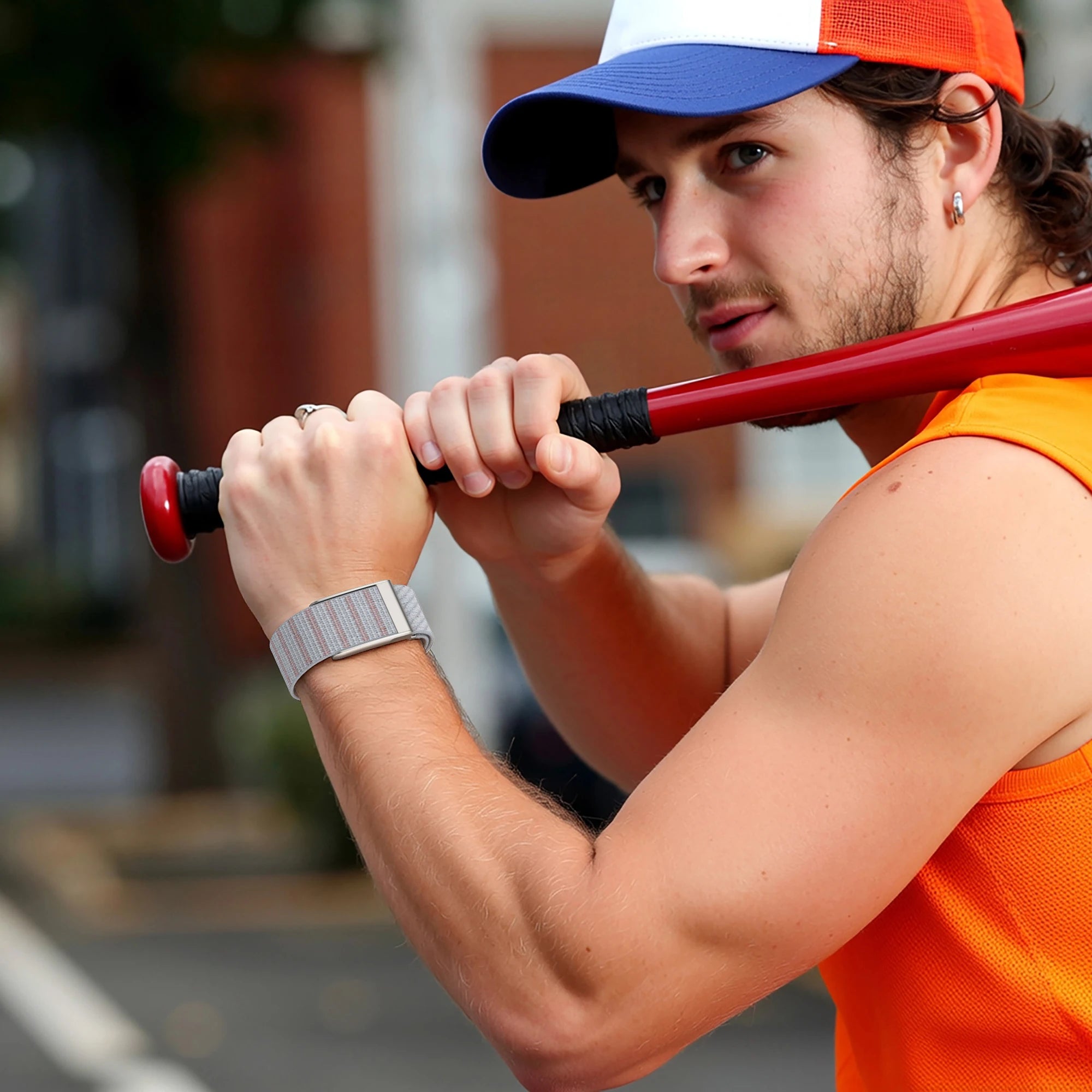 Bracelete Nylon Desportivo para Whoop 5.0