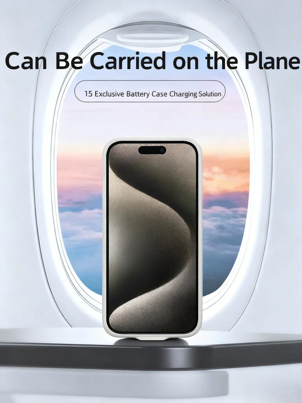 Capa com Bateria 6800mAh para iPhone 17, 16, 15, 14, 13, 12, 11 Series — Power Bank Portátil