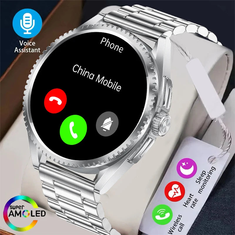 Smartwatch 2026 — NFC, GPS, Bússola, Altitude e Monitorização de Saúde Completa