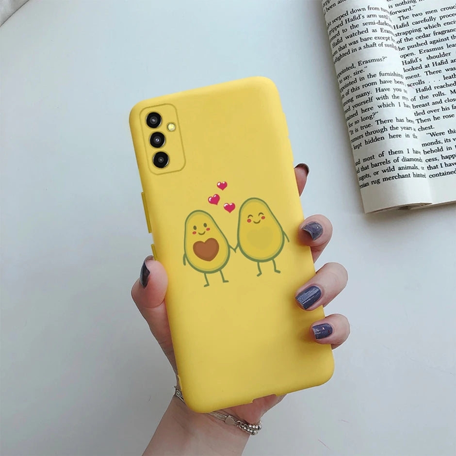 Capa Silicone para Samsung Galaxy M13 M23 M33 M53