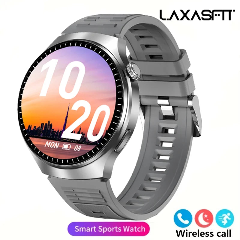 Smartwatch GT4 HD 1.52'' com Chamadas Bluetooth e Assistente de Voz