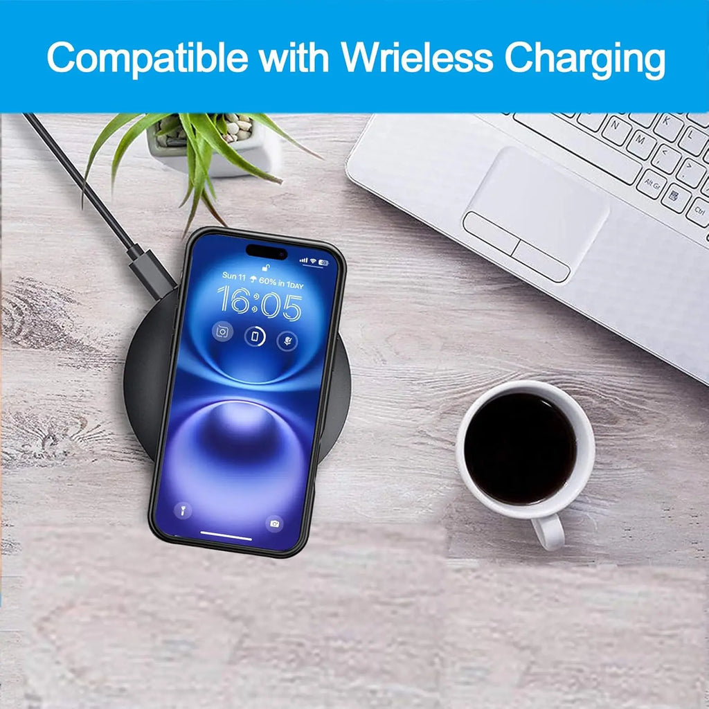 Magnetic Wireless Charging Cover For iPhone 17 Pro Battery Charger Case Power Bank Charger Power case for Magsafe battery pack