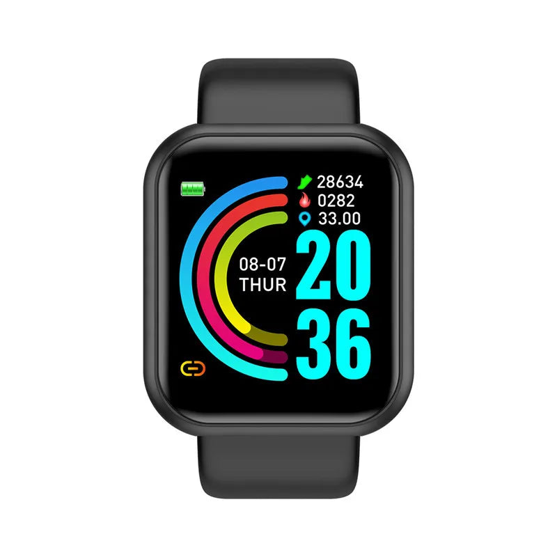 Smartwatch Fitness Unissexo com Monitor de Saúde e Música — Versão B