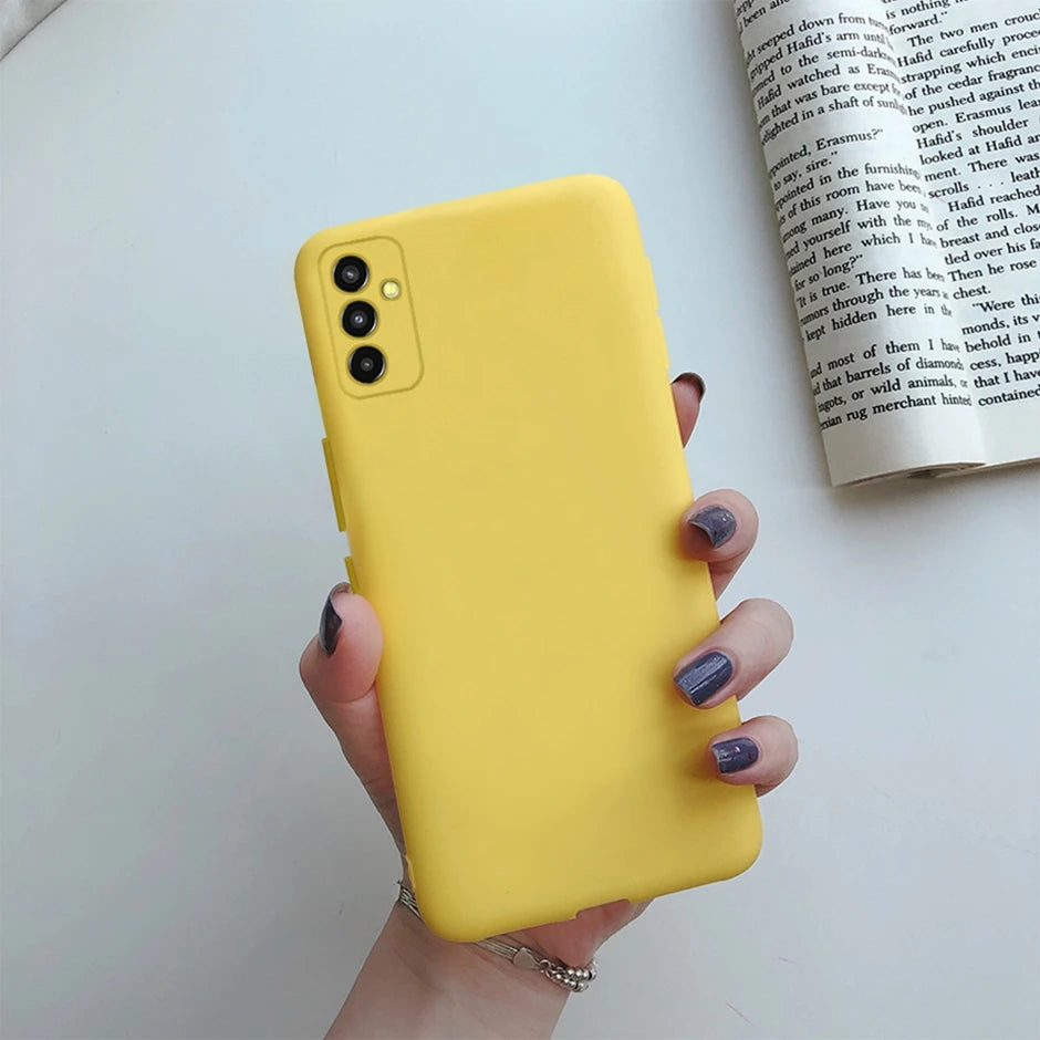 Capa Silicone para Samsung Galaxy M13 M23 M33 M53