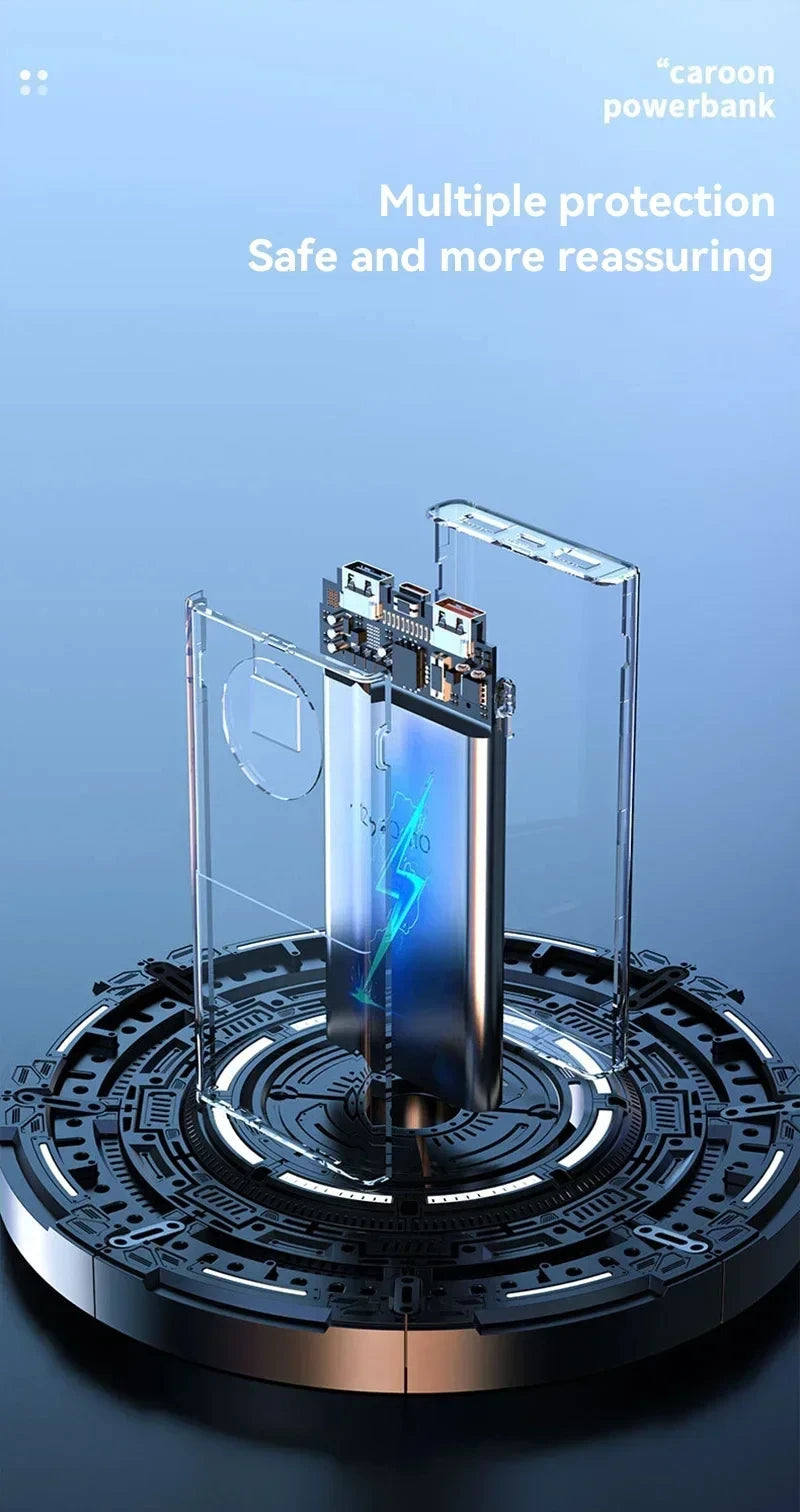Power Bank OnePlus 10000mAh 120W com Display LED
