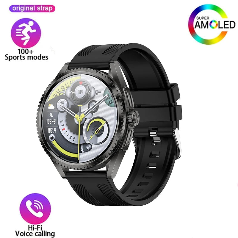 Smartwatch 2026 — NFC, GPS, Bússola, Altitude e Monitorização de Saúde Completa