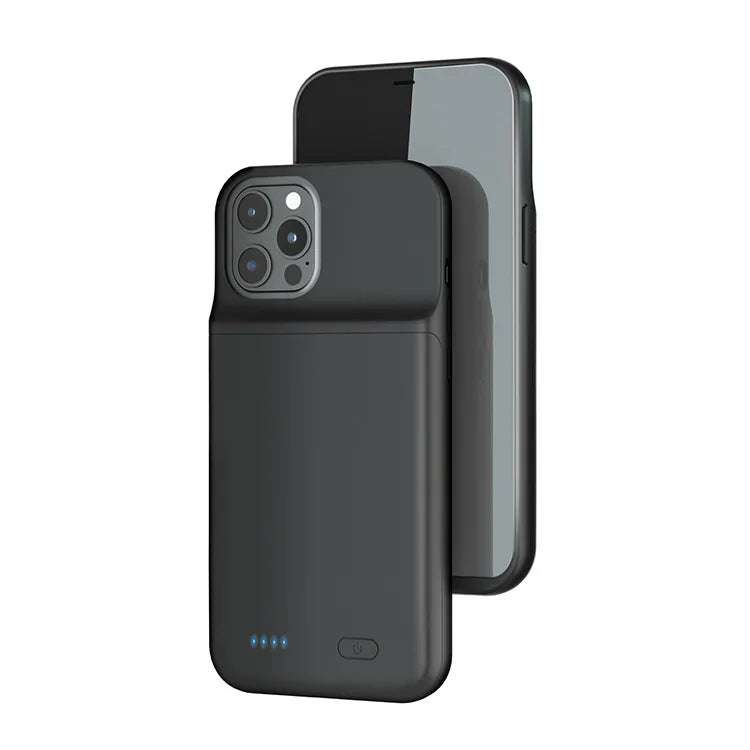 Capa com Bateria para iPhone 17 Air, 16, 15, 14, 13, 12 e 11 Series — Power Bank Portátil 6800mAh